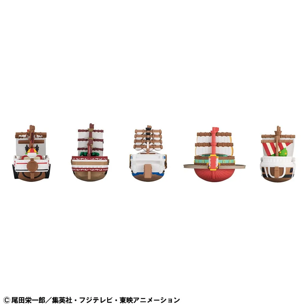 One Piece Yuracolle Series Figure 5-Pack Grand Line 6 cm